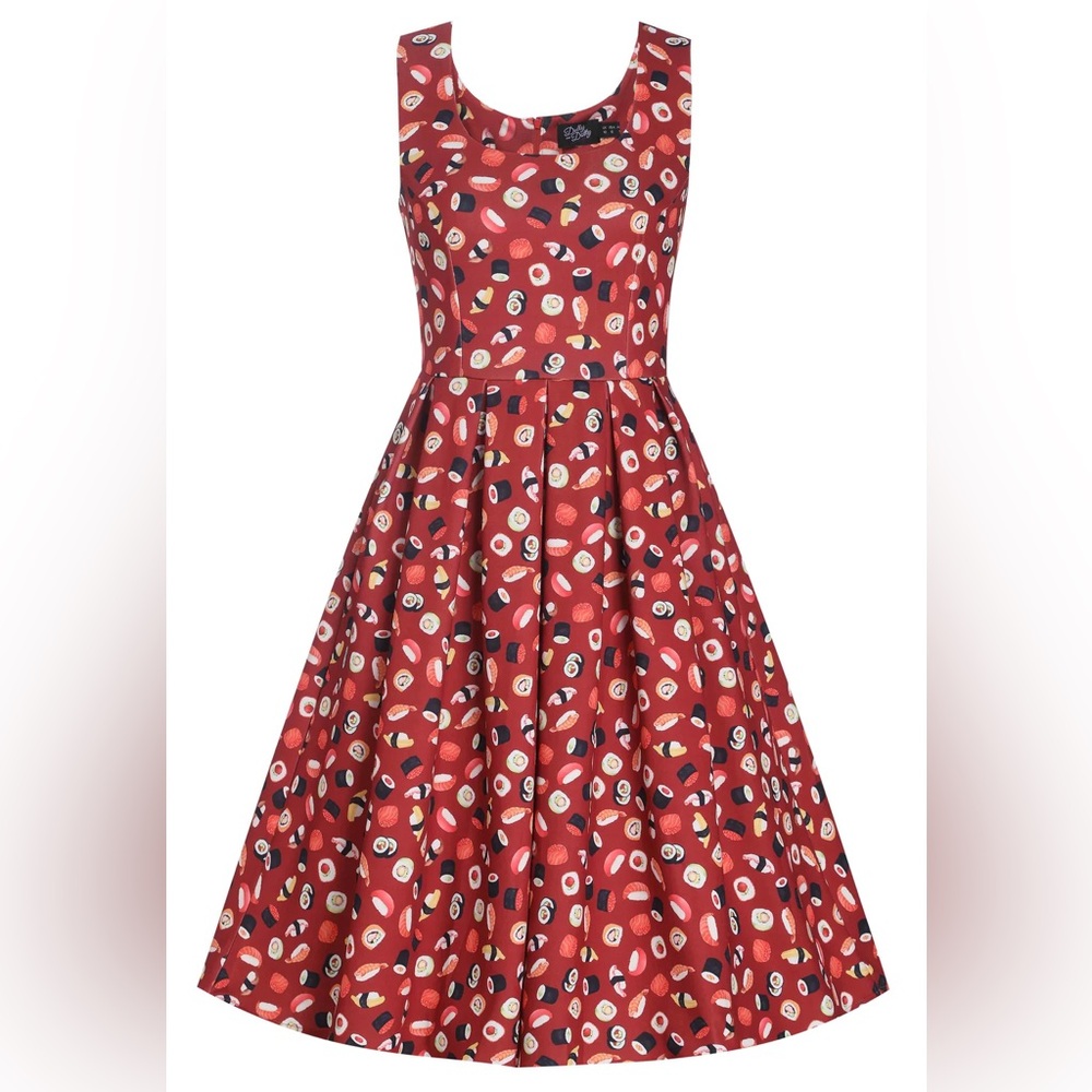 Dolly and Dotty UK Sushi Print swing dress - 4